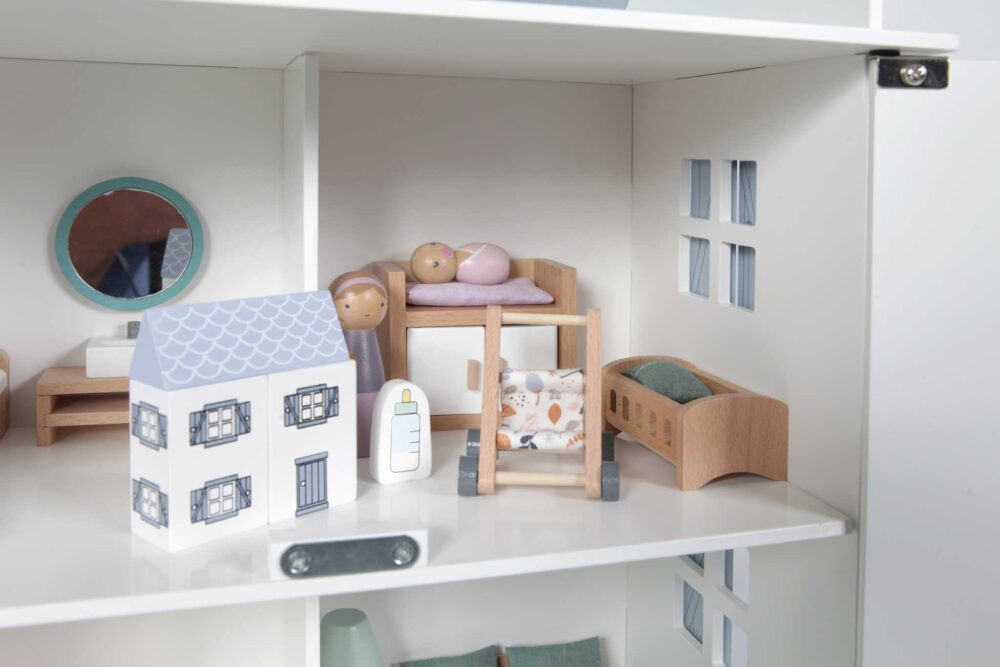 Little Dutch Baby room set for wooden dollhouse