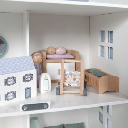 Little Dutch Baby room set for wooden dollhouse
