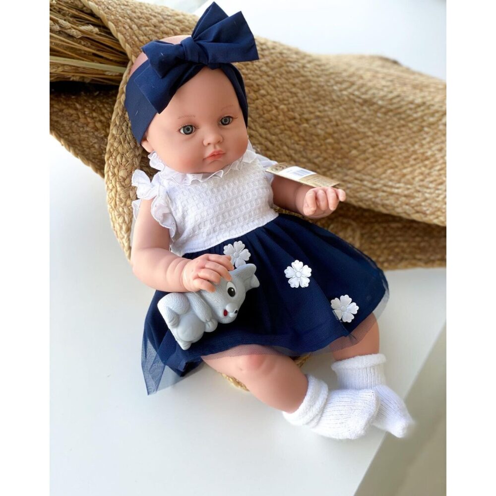 Magic baby κούκλα "Alicia blue bow "