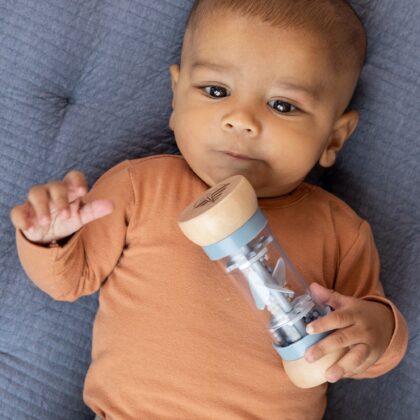 LITTLE DUTCH. Ξύλινη κουδουνίστρα με ήχο βροχής Sailors Bay