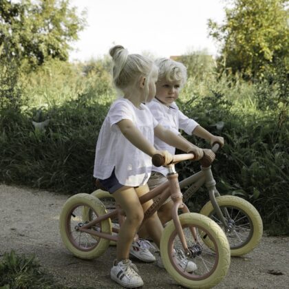 Little Dutch Μεταλλικό ποδήλατο ισορροπίας (ροζ)