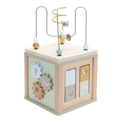 LITTLE DUTCH. Ξύλινος κύβος δραστηριοτήτων με προγραφή Little Goose