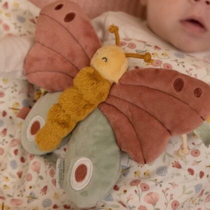 LITTLE DUTCH. Υφασμάτινη πεταλούδα XL Flowers & Butterflies