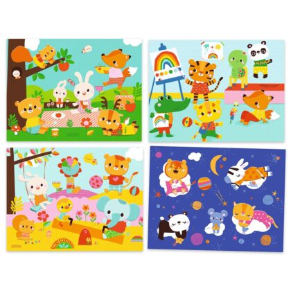 Djeco Το πρώτο μου κολάζ +18 μηνών 'Ταξίδια'