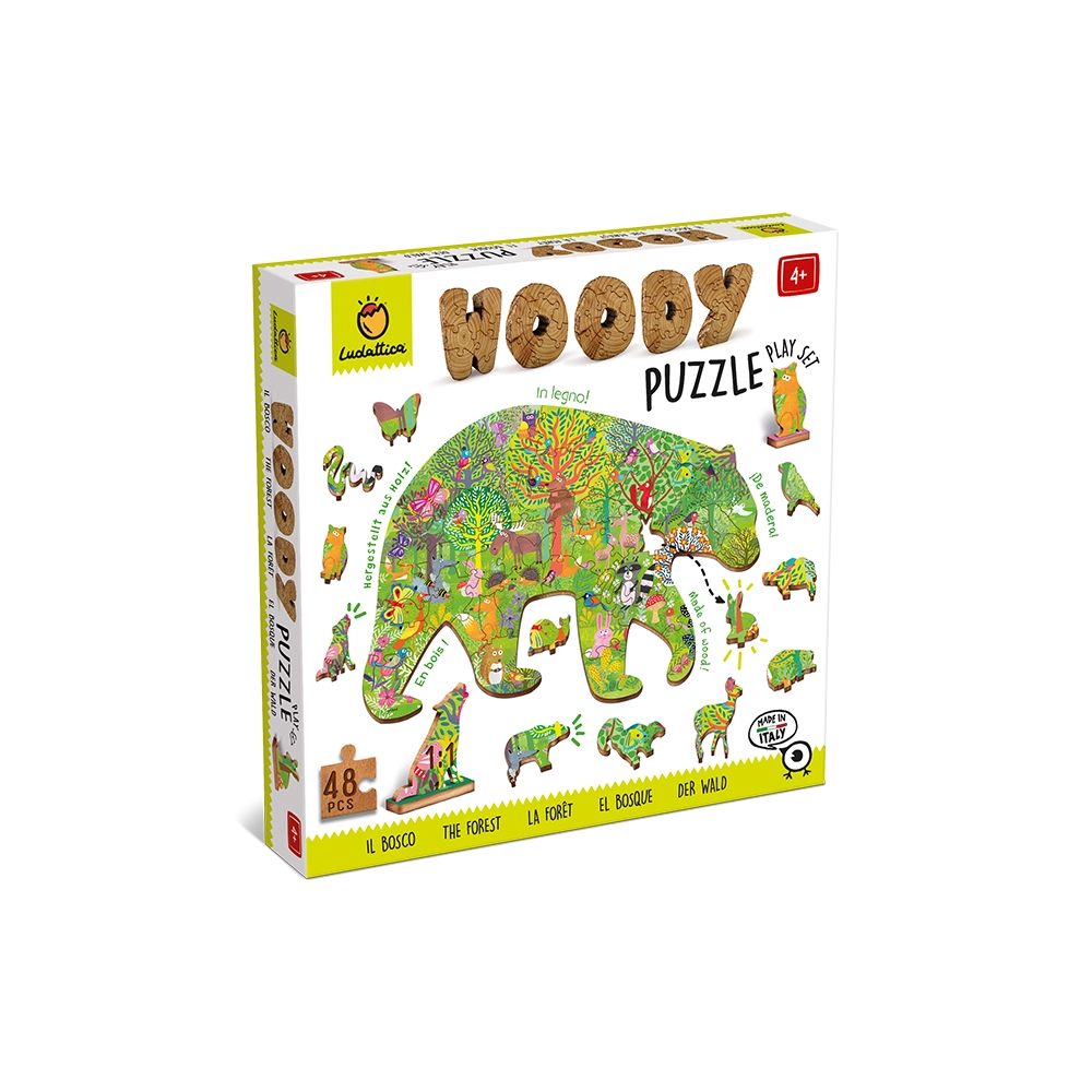 Ludattica - Woody Puzzle - The Forest