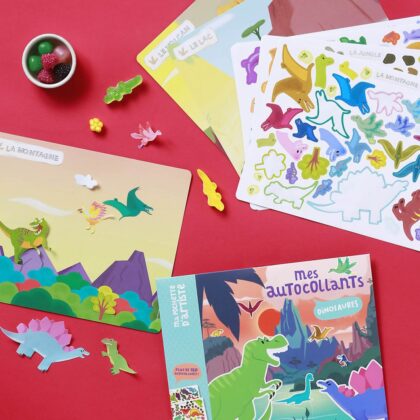 Auzou - 200 Stickers - Dinosaurs