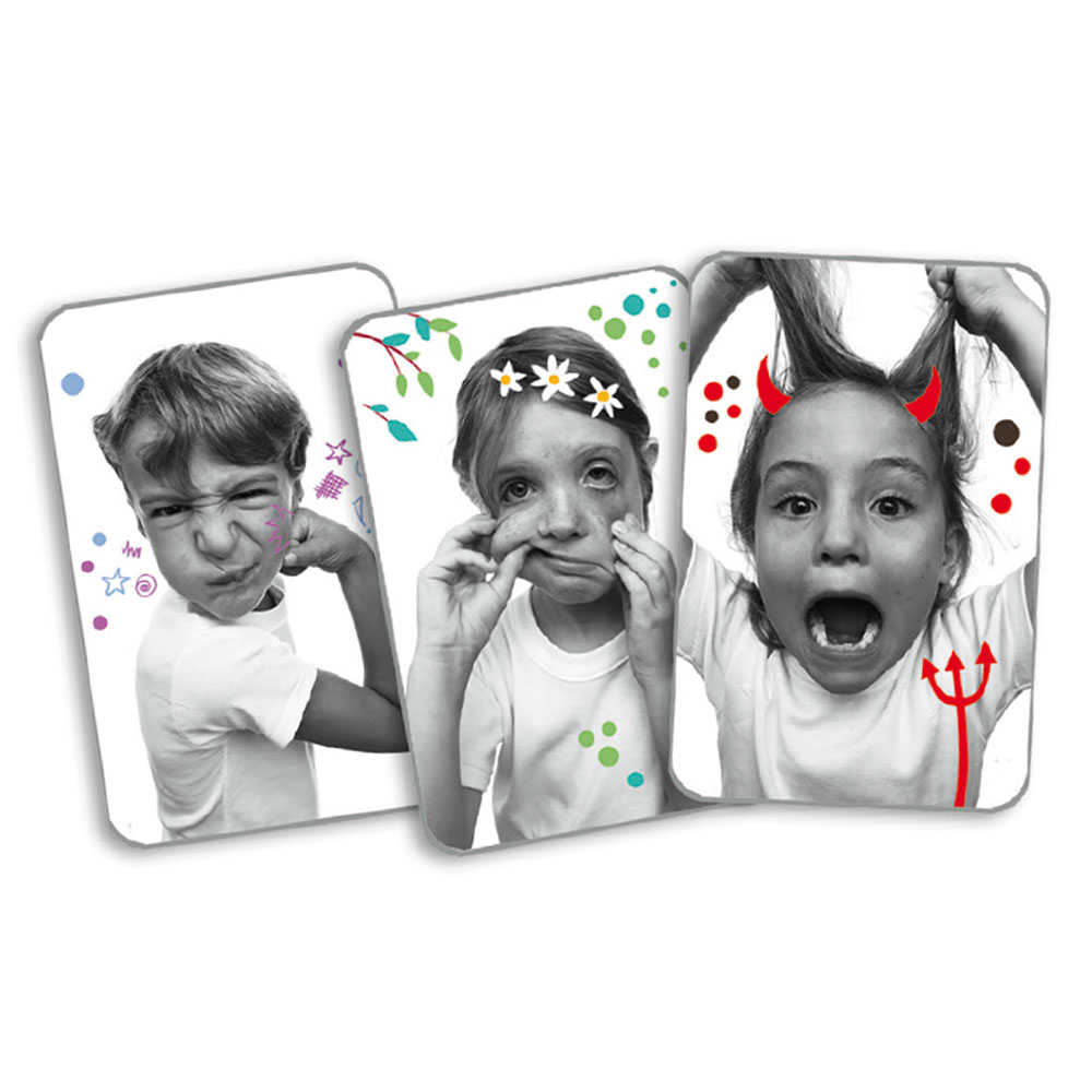 Djeco Επιτραπέζιο με κάρτες Γκριμάτσες