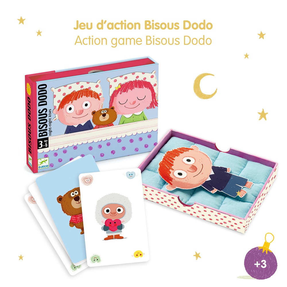 Djeco Επιτραπέζιο με κάρτες 'DODO' Καληνύχτα και όνειρα γλυκά