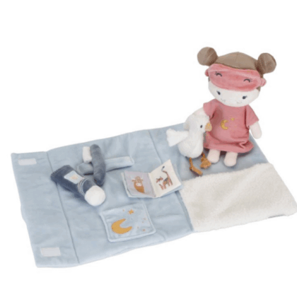 LITTLE DUTCH. Υφασμάτινο βαλιτσάκι ύπνου με κούκλα