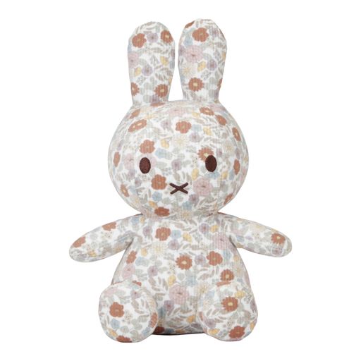 LITTLE DUTCH. Υφασμάτινη κούκλα Miffy Vintage Little Flowers all over 35cm