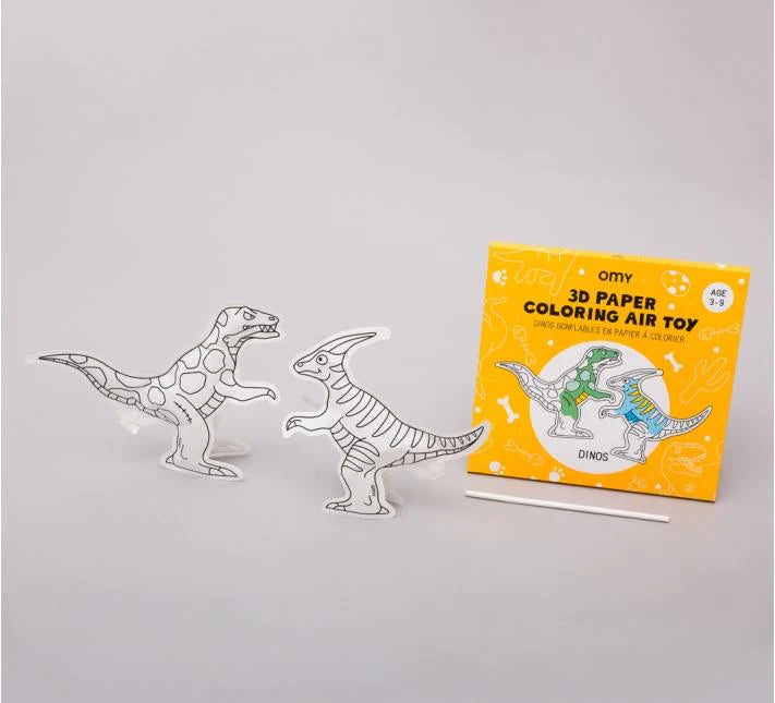 OMY. Φουσκωτό παιχνίδι ζωγραφικής Δεινόσαυροι