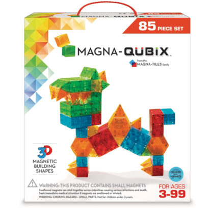 Magna-Tiles Μαγνητικό Παιχνίδι 85 κομματιών QuBix