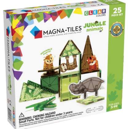 Magna-Tiles Μαγνητικό Παιχνίδι 25 κομματιών Jungle
