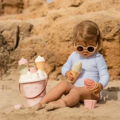 LITTLE DUTCH. Σετ κουβαδάκια παραλίας Icecream.