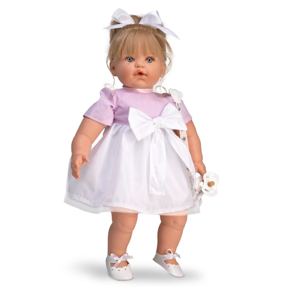 Magic baby κούκλα που κλαίει "Susy Pink dress με τούλι"