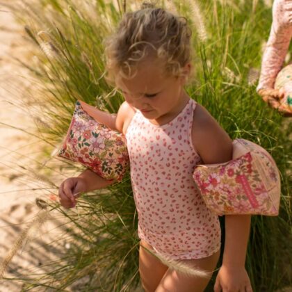 Swim Essentials: Μπρατσάκια για παιδιά από 0-2 ετών - "Pink Blossom"