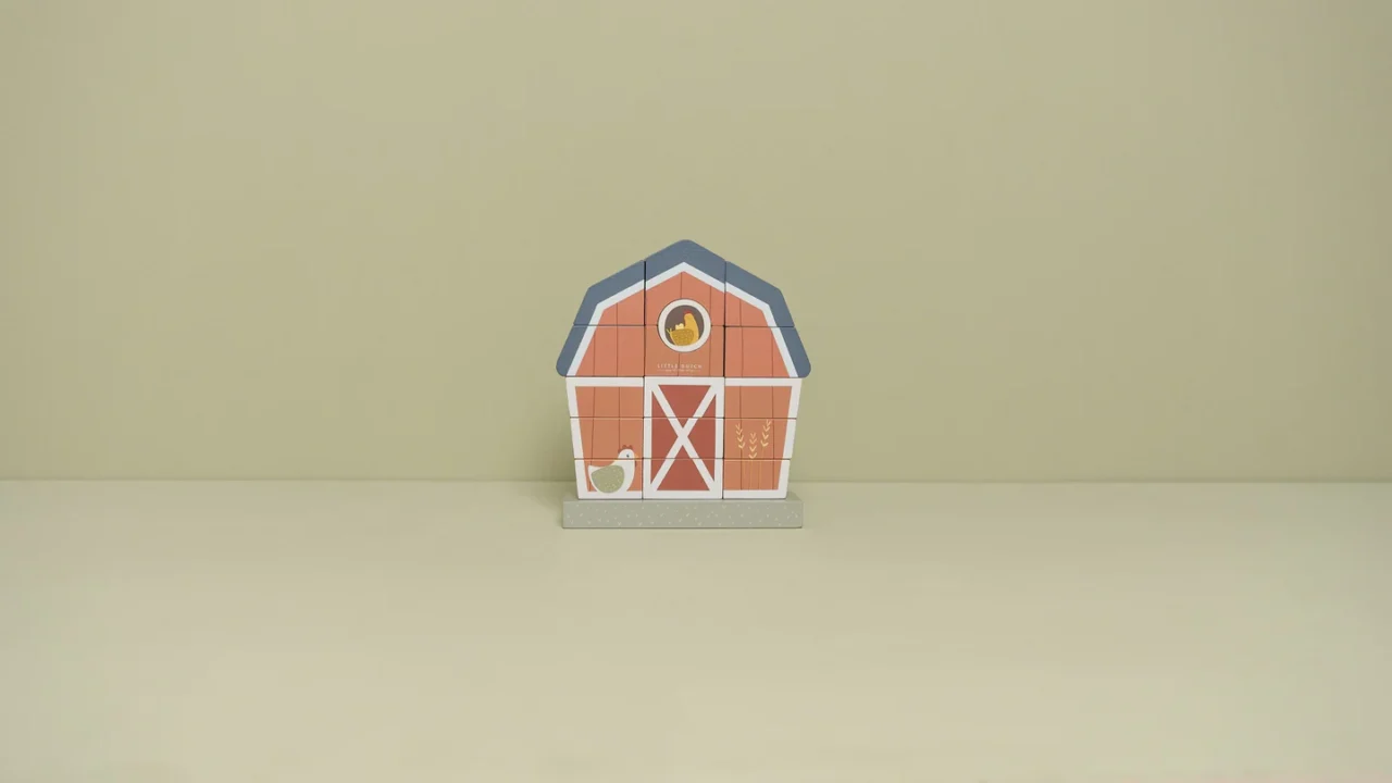 Giostrina Musicale In Legno FSC Little Dutch - Con Animali In Peluche, Melodia Rilassante