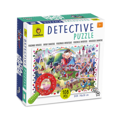 Ludattica - Detective Puzzle - Fantasy Characters