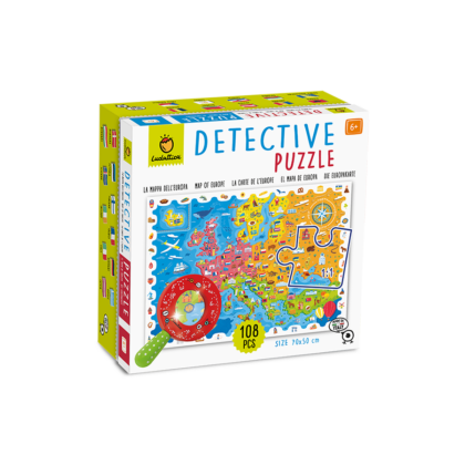 Ludattica - Detective Puzzle - The Map of Europe