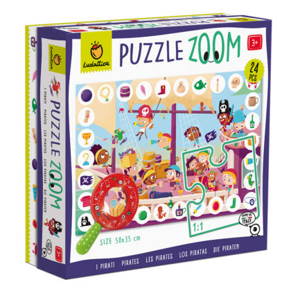 Ludattica - Puzzle Zoom - Pirates