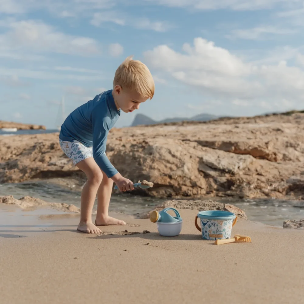 LITTLE DUTCH. Σετ κουβαδάκια παραλίας Ocean Dreams Μπλε