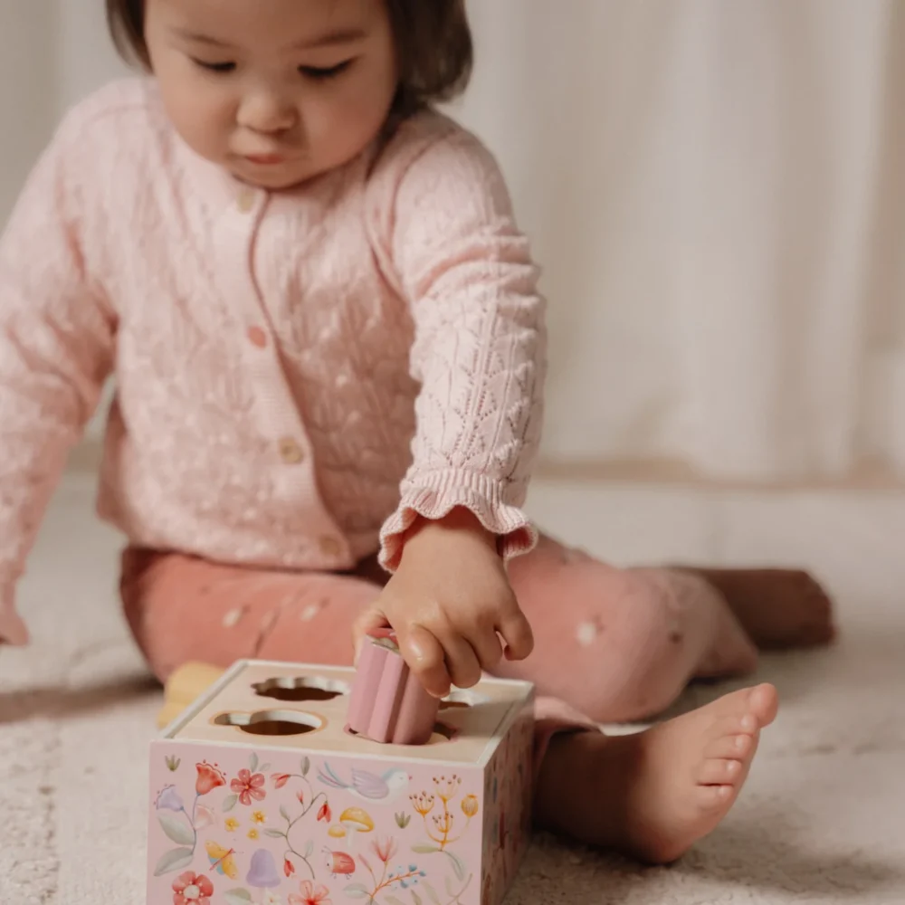 LITTLE DUTCH. Ξύλινο παιχνίδι ταξινόμησης σχημάτων Fairy Garden FSC