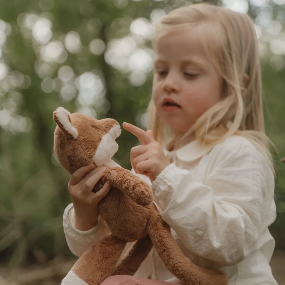 LITTLE DUTCH. Υφασμάτινη αλεπού με μακριά ποδαράκια Forest Friends GRS