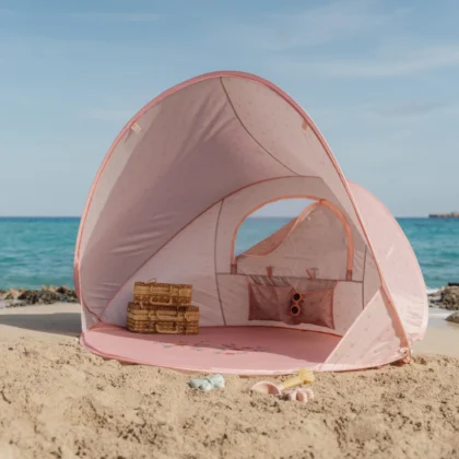 LITTLE DUTCH. Βρεφική τέντα παραλίας Ocean Dreams Ροζ