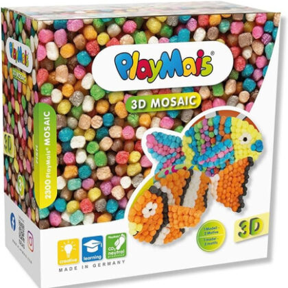 Playmais - 2.300 τεμάχια 3D Ψάρι, Σφουγγαράκια από καλαμπόκι