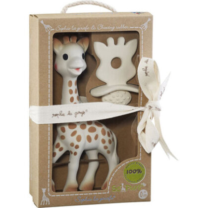 Sophie la girafe - Σόφι και δακτύλιος οδοντοφυϊας από φυσικό καουτσούκ