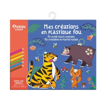 Auzou - My Activity Pouch - My Shrink Plastic Creations