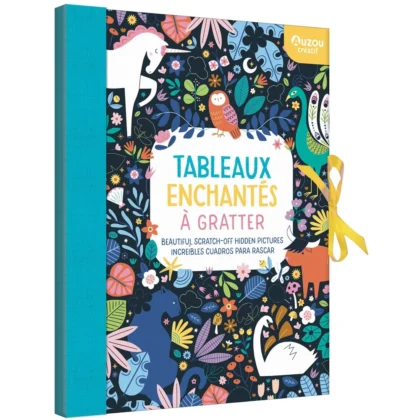 Auzou - My Creative Notebook - My Enchanted Paintings to Scratch