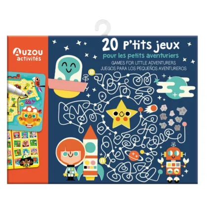 Auzou - 20 games pouch - Little Adventurers