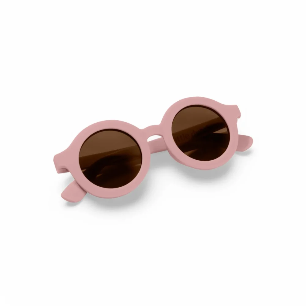 LITTLE DUTCH. Παιδικά γυαλιά ηλίου στρογγυλά Round Soft Pink