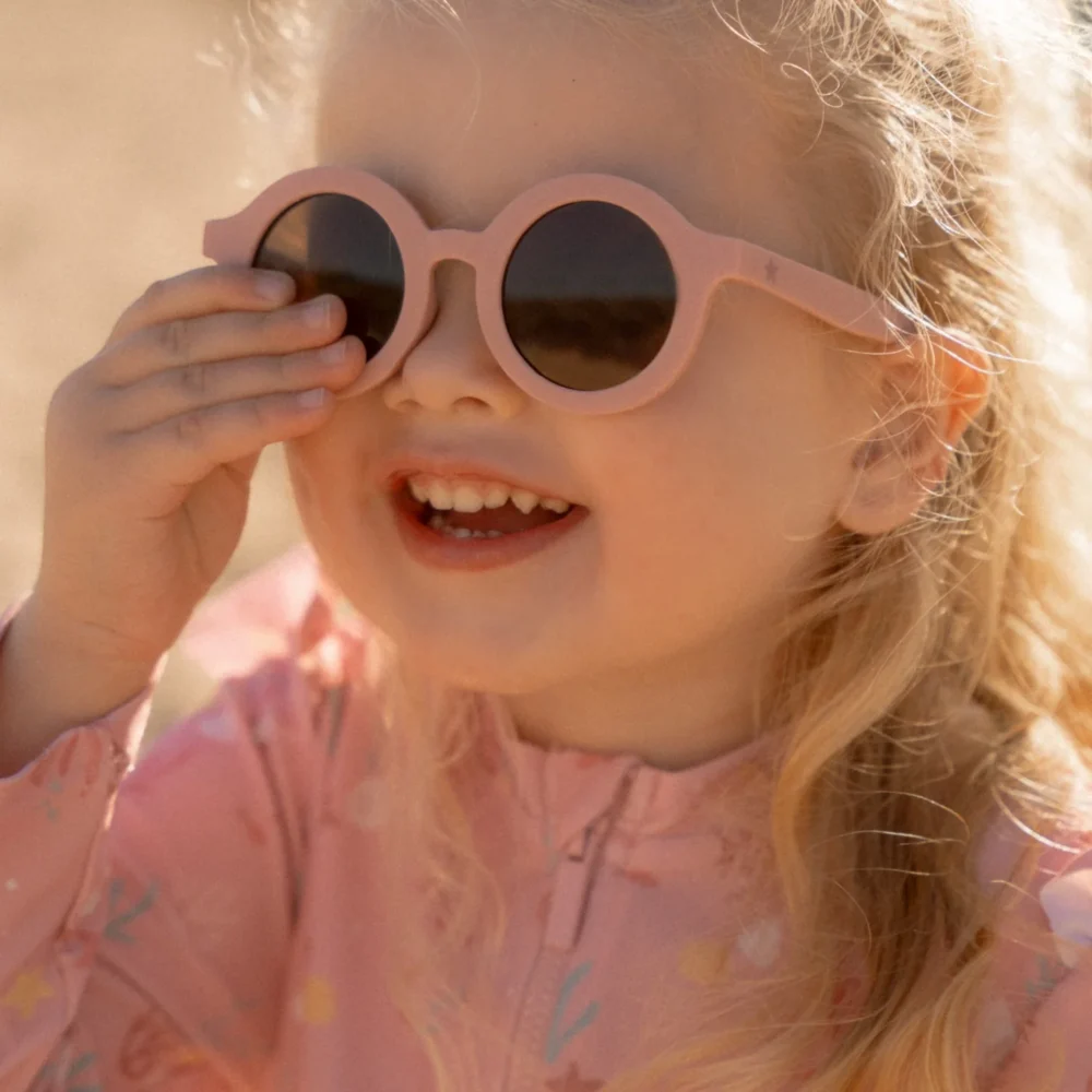 LITTLE DUTCH. Παιδικά γυαλιά ηλίου στρογγυλά Round Soft Pink