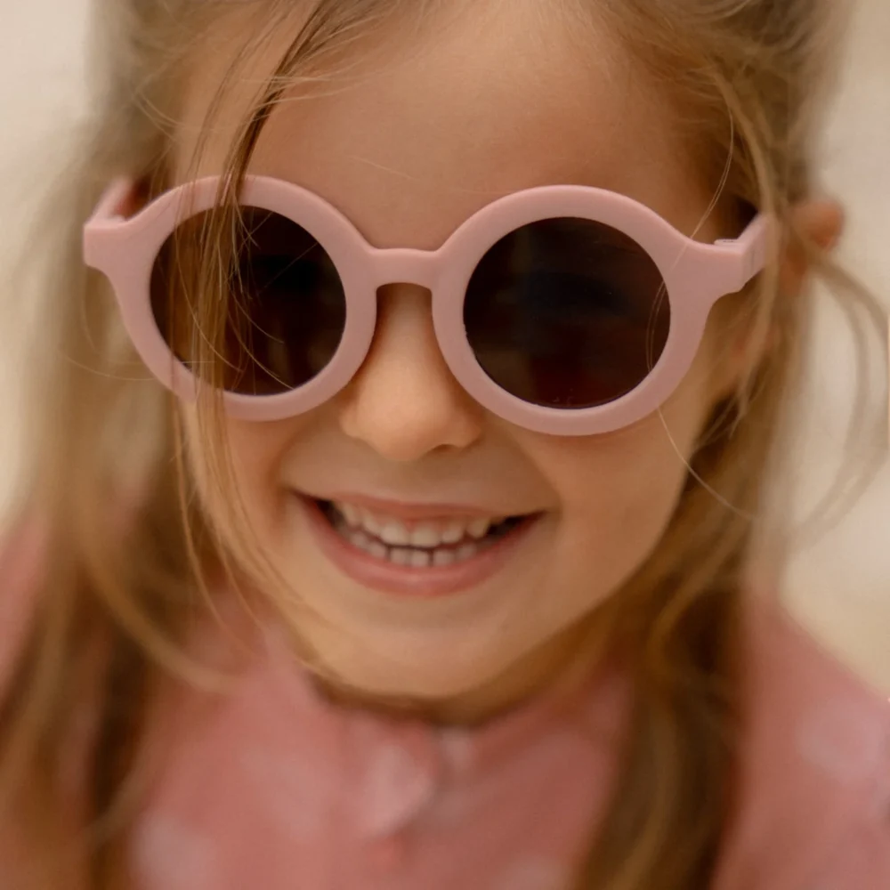 LITTLE DUTCH. Παιδικά γυαλιά ηλίου στρογγυλά Round Soft Pink