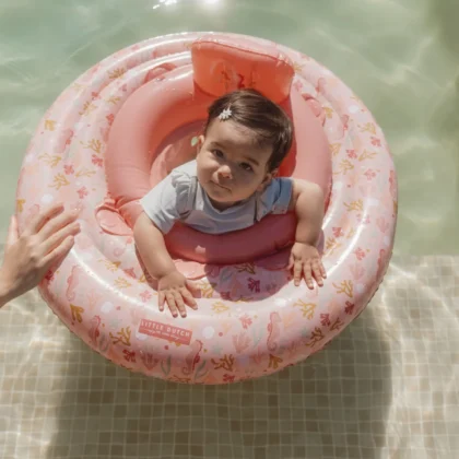LITTLE DUTCH. Βρεφικό σωσίβιο Ocean Dreams Ροζ