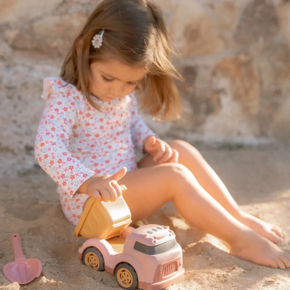 LITTLE DUTCH. Φορτηγάκι Ocean Dreams Ροζ 17εκ.