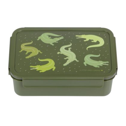 A little lovely company: Δοχείο φαγητού Bento με χωρίσματα 1,2 L - Crocodiles