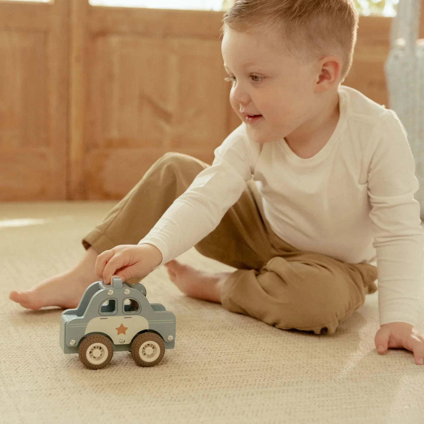 LITTLE DUTCH. Ξύλινο περιπολικό FSC