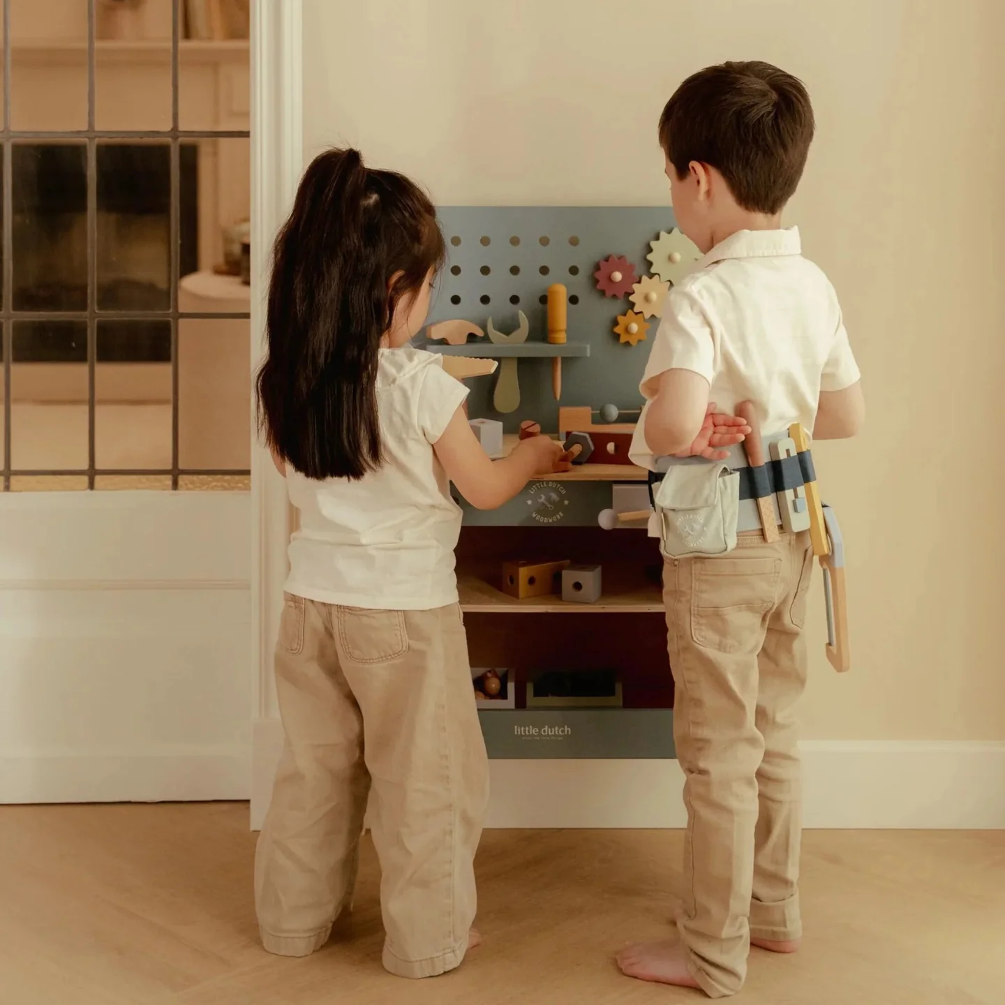 LITTLE DUTCH. Ξύλινος πάγκος εργασίας FSC