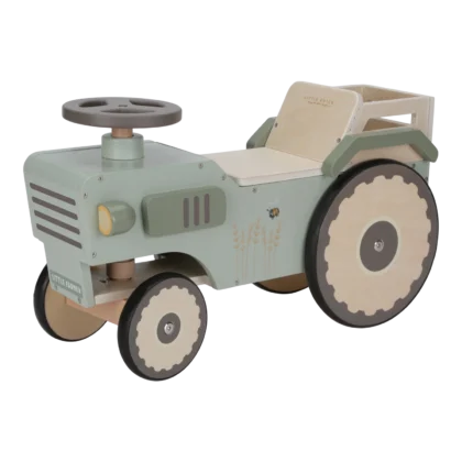 LITTLE DUTCH. Ξύλινο τρακτέρ με 4 ρόδες Little Farm FSC