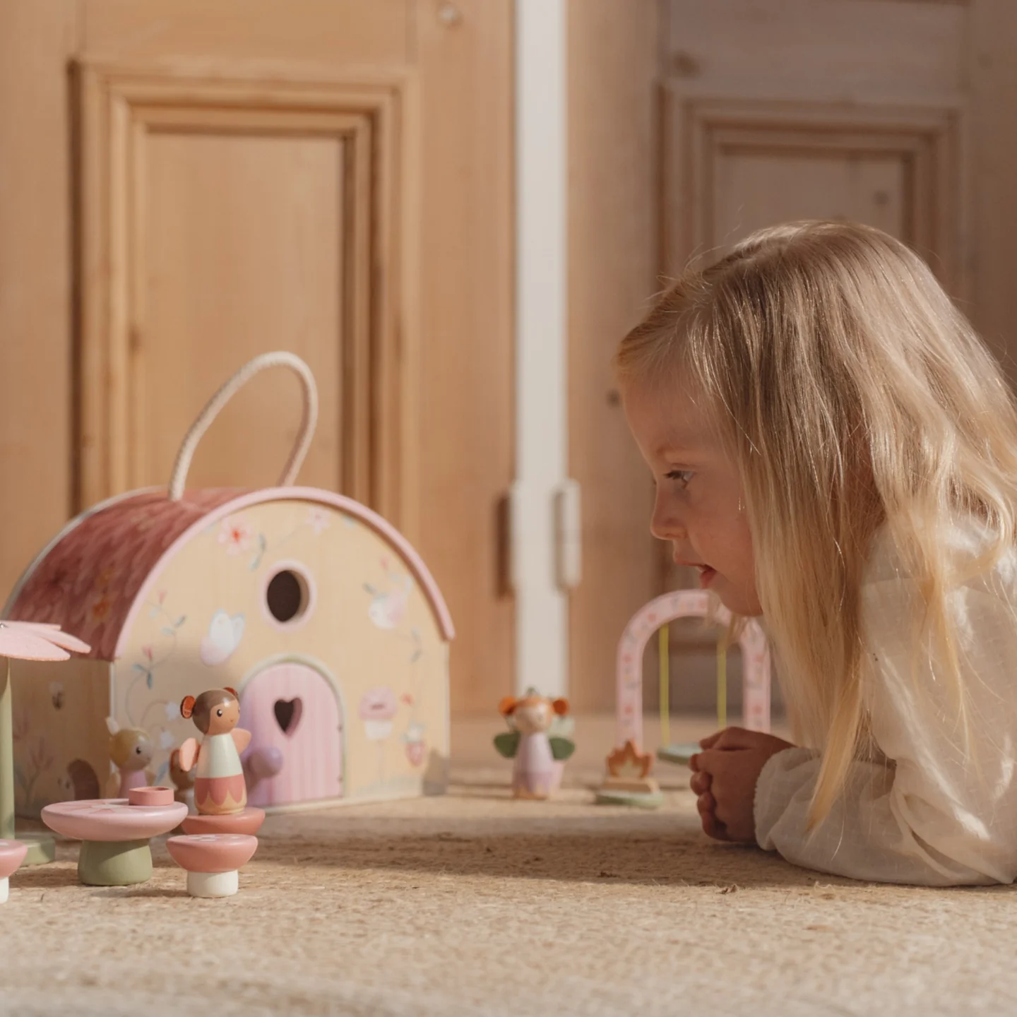 LITTLE DUTCH. Ξύλινο κουκλόσπιτο Fairy Garden FSC