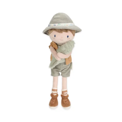 LITTLE DUTCH. Υφασμάτινη κούκλα Ranger Jim Safari Friends GRS
